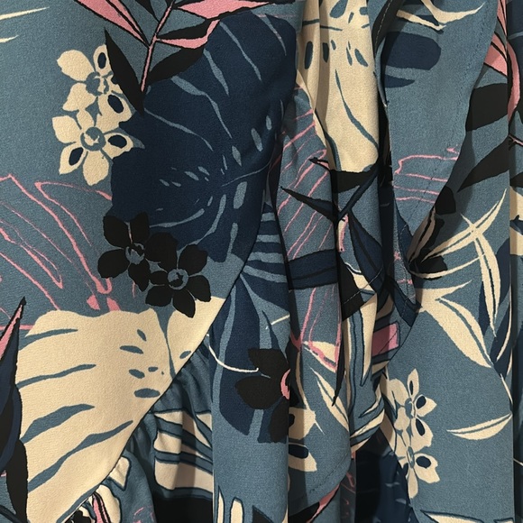 Lulus Tropical Print High Low Dress - Picture 4 of 6